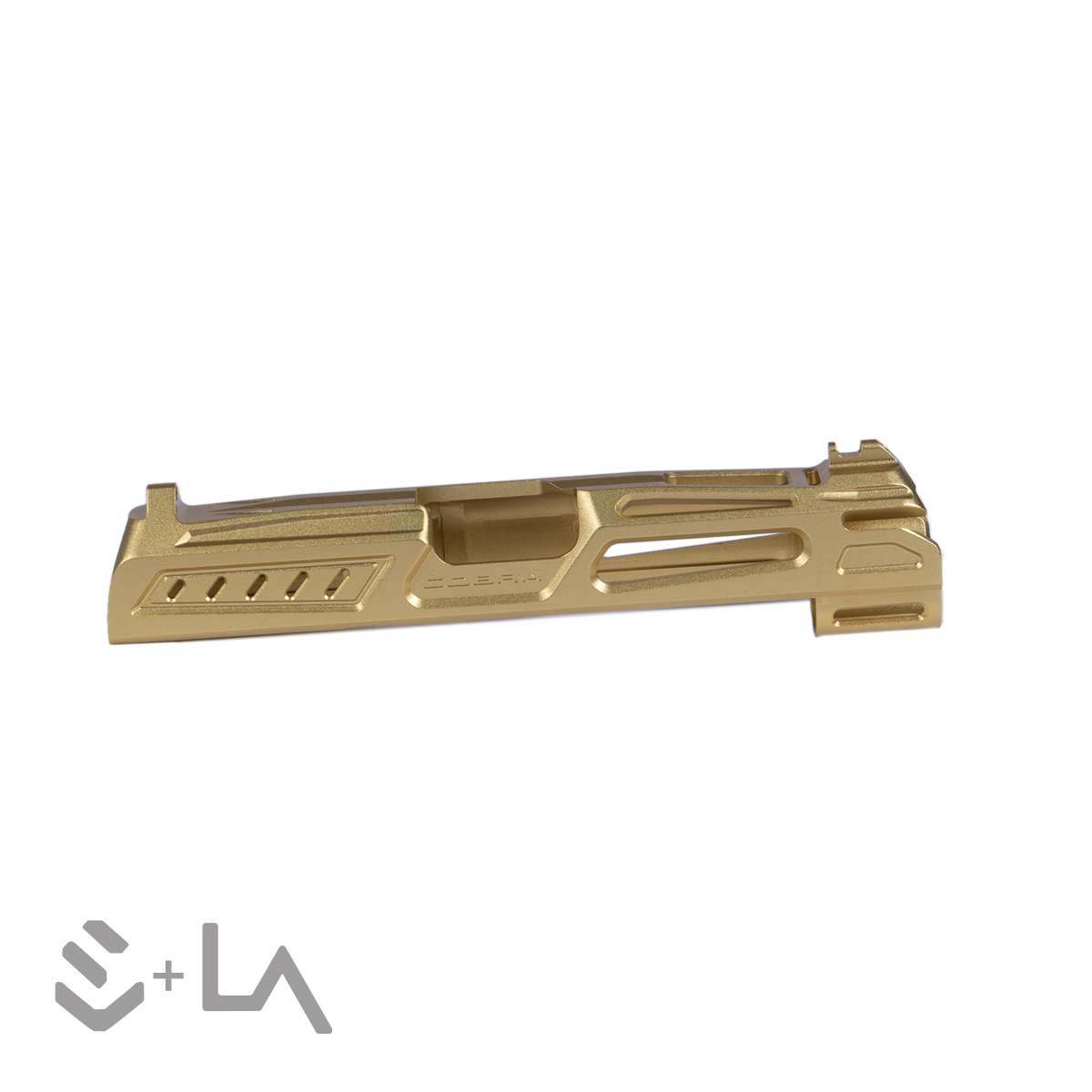 LA Capa Customs x SpeedQB 4.3 “COBRA” Aluminum Slide LA Capa Customs x SpeedQB 4.3 “COBRA” Aluminum Slide